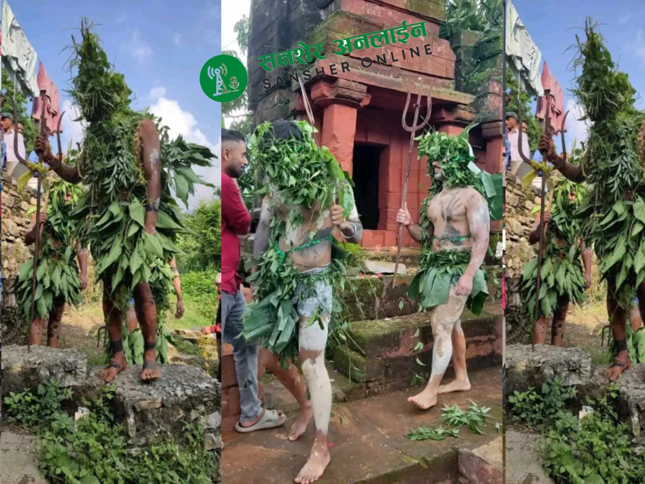 गौराको अवसरमा बैतडीमा प्रर्दशन,सामाजिक परम्परासँग जोडिएको लाखे नाच