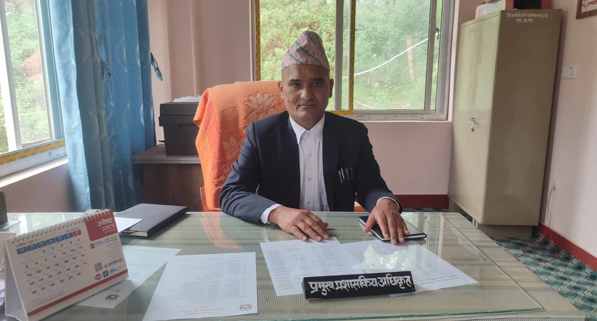पाटनमा नयाँ प्रमुख प्रशासकीय अधिकृत जोशी हाजिर