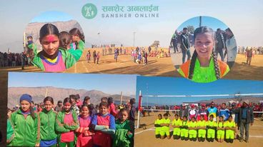 बैतडी : रास्ट्रपति रनिङ शिल्ड छात्रातर्फको भलिबलमा फाइनल उपाधीका लागि मेलौली र शिवनाथ आम्नेसाम्ने