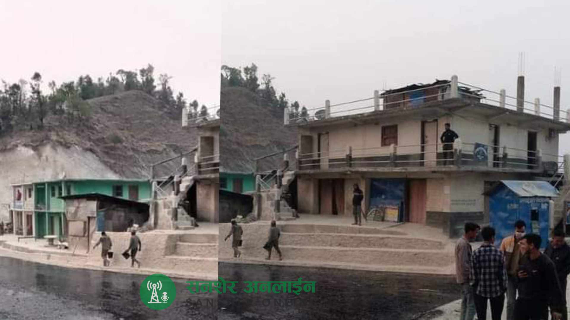 पुर्चाैडी,सुर्नया,सिगासको साझा बजार ढोल्यामोड खाली गर्न भन्दै सूचना जारी भएपछि,व्यावसयी अचम्मीत