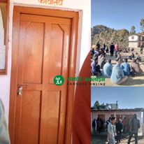 सिगास गाउँपालिका वडा नं १ को कार्यालयमा पुनः तालाबन्दी