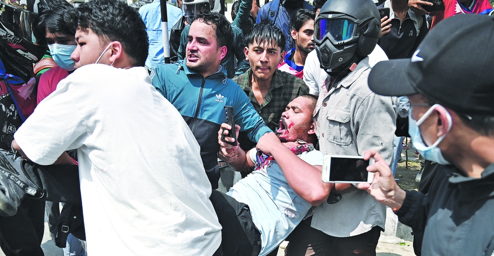 देशभर जेनजीकाे प्रदर्शन : काठमाडाैं र इटहरीमा १९ जनाको मृत्यु, ४२२ घाइते