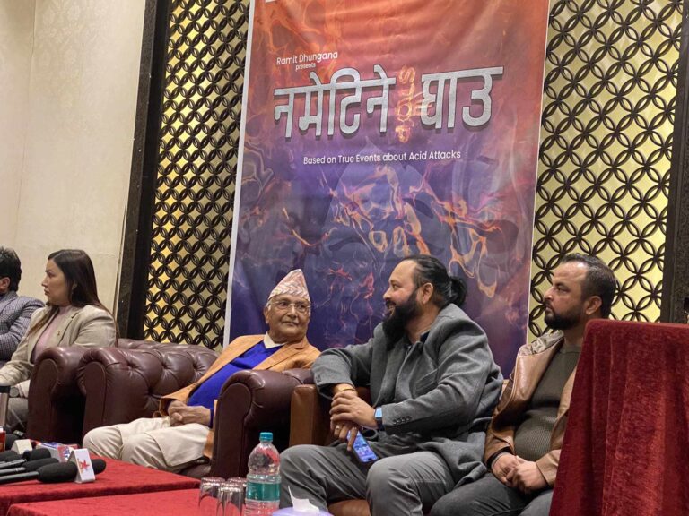 पूर्वप्रधानमन्त्री केपी ओली चलचित्रमा डेब्यु गर्दै