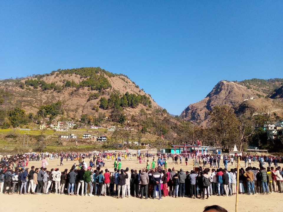 डिलेश्वरी नमुना माविले जित्यो पुर्चौडी  नगरस्तरीय राष्ट्रपति रनिङ शिल्ड