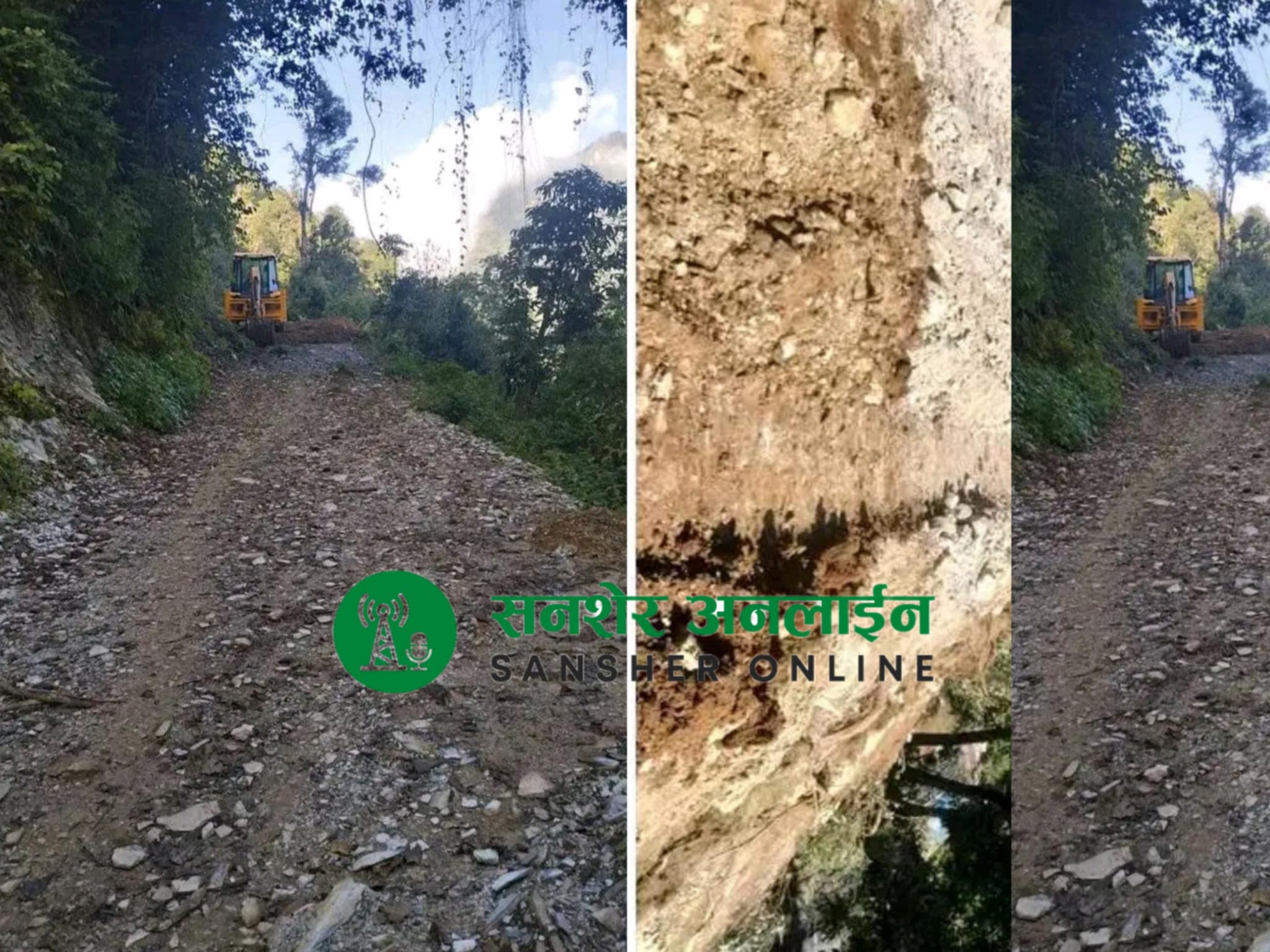 अब दशैँमा श्रीभावर देखि गाडिमै घर,सिगासले सडक सफाइ थालो