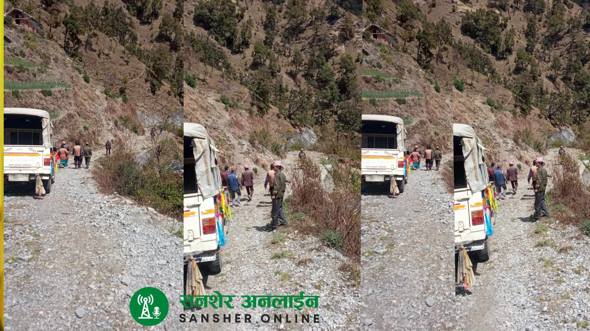सिगास ९ को बजपानी गर्जे सडक निर्माणमा डोलारीको ढिलाइ