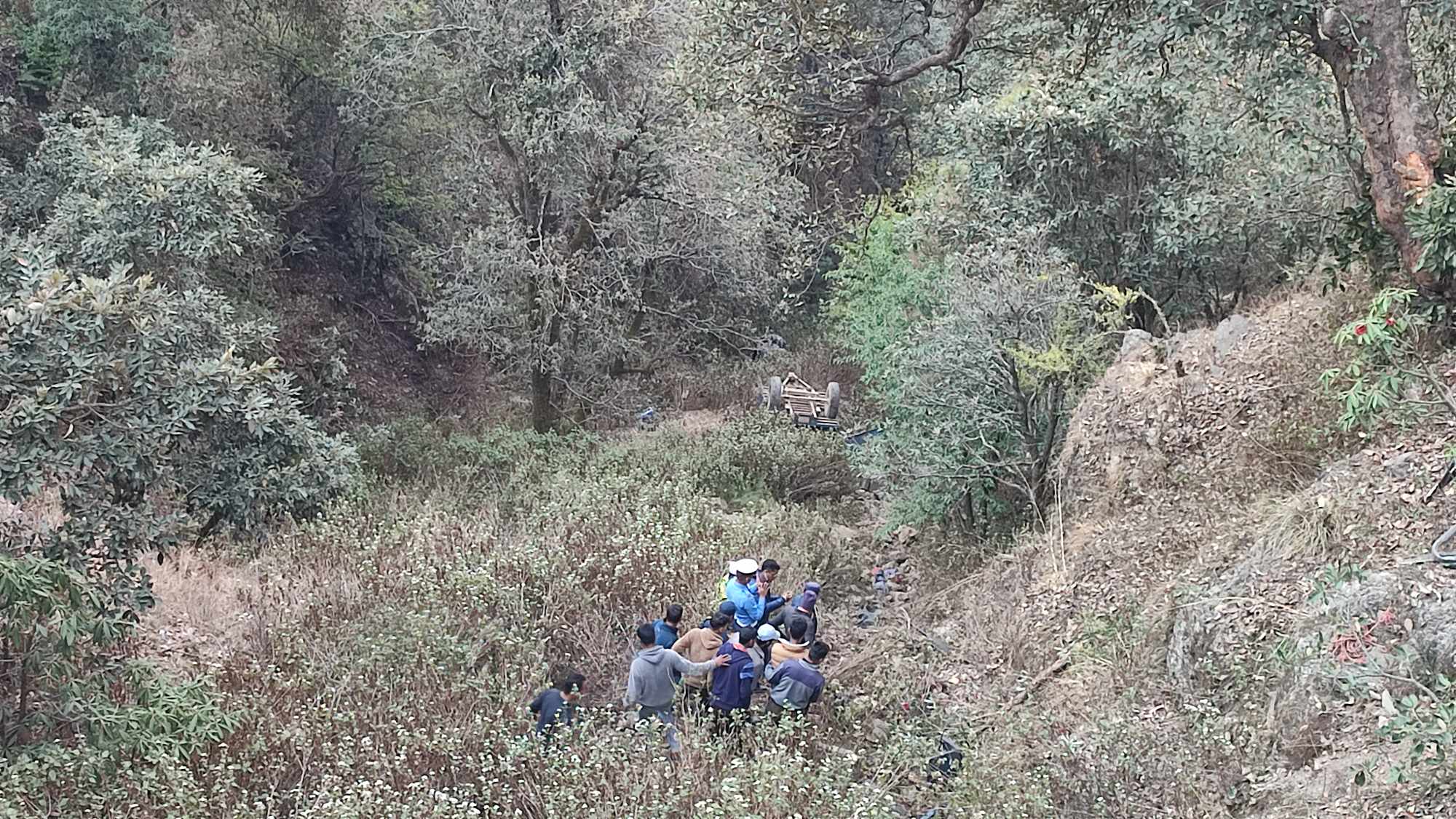 बैतडीको झौलेक नजिकै ट्याक्टर दुर्घटना,दुई जनाको घटनास्थलमै मृत्यु